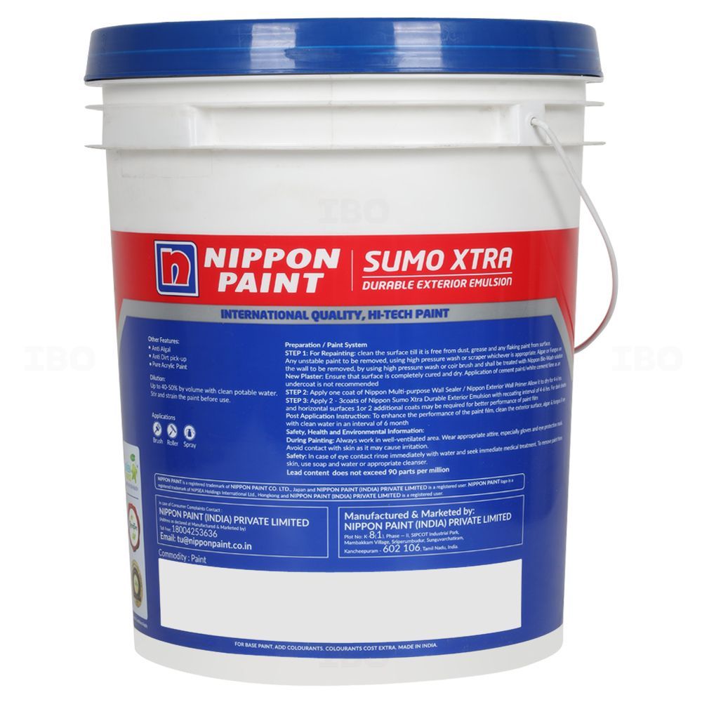 Nippon Sumo Xtra 20 L Base 4 Exterior Emulsion - Base