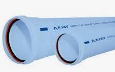 Ajay Pipes - SWR Pipes - Single Socket Type B - 6 meter length (20 Ft) - 6 inch (160 mm) Dia