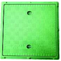 FRP Manhole Cover - Square B125 - 12.5 Ton