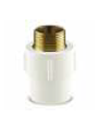 PipolE Pipes - UPVC Fittings - Male Adopter Brass Treaded (MABT) - 2 inch (50 mm) Dia