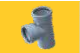 Ajay Pipes - SWR Fittings - Tee - 3 inch (90 mm) Dia