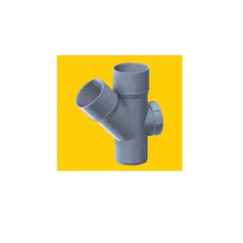 Ajay Pipes - SWR Fittings - Single Y Door - 2 1/2 inch (75 mm) Dia