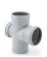 PipolE Pipes - SWR Pipes - Door Tee - 3 inch (90 mm) Dia